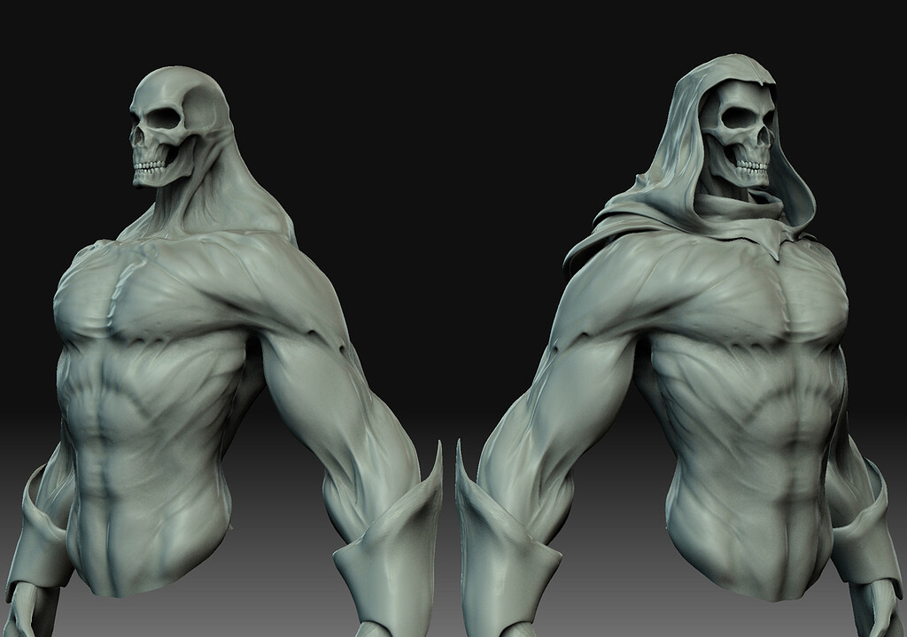 Long time no wip Skeletor. - ZBrushCentral