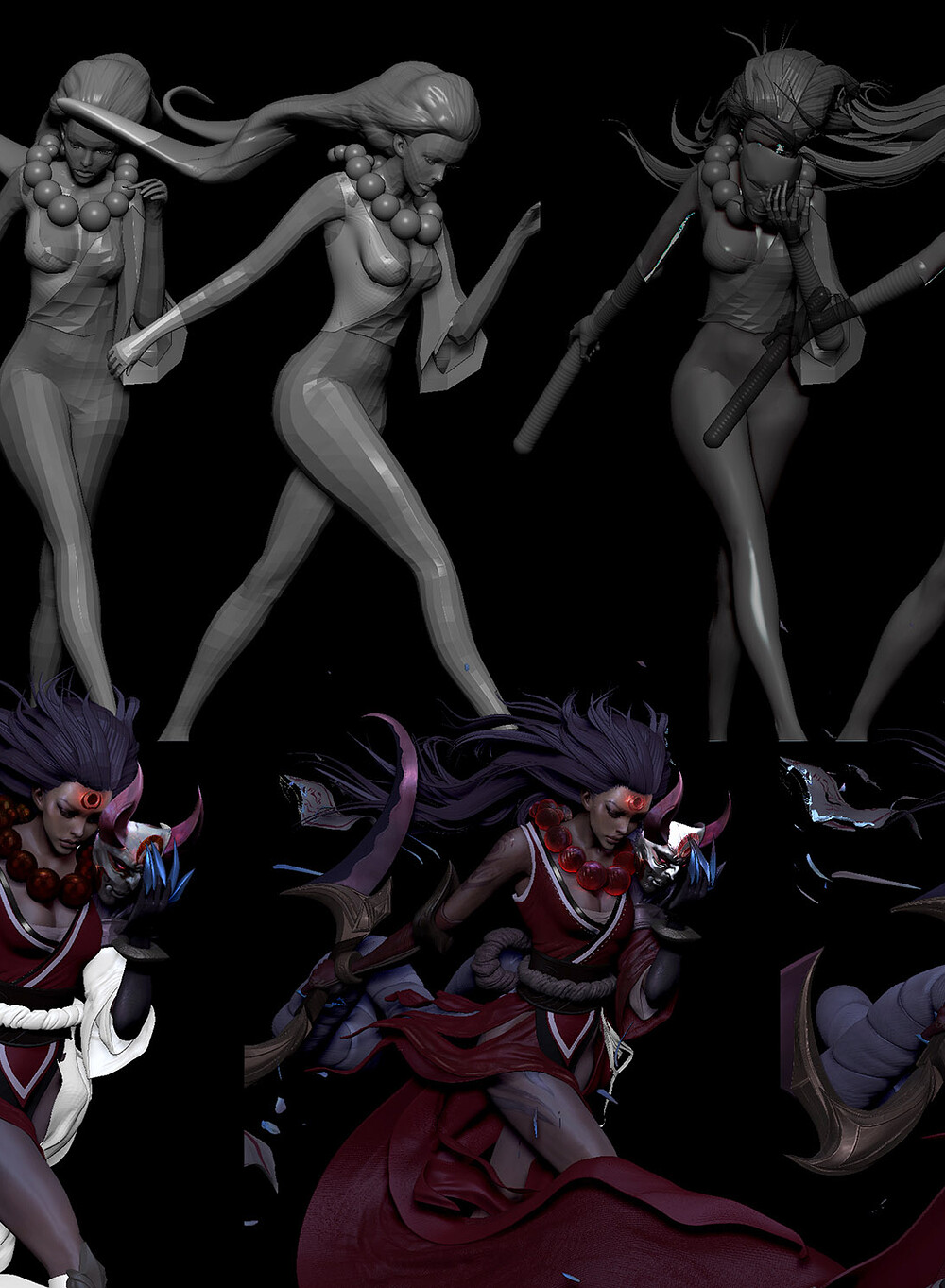 9a.Diana leage of legends  workflow in zbrush by vahid ahmadi.jpg