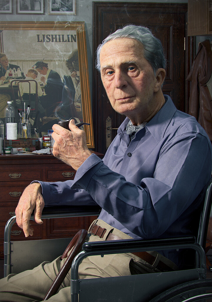 Norman Rockwell - ZBrushCentral