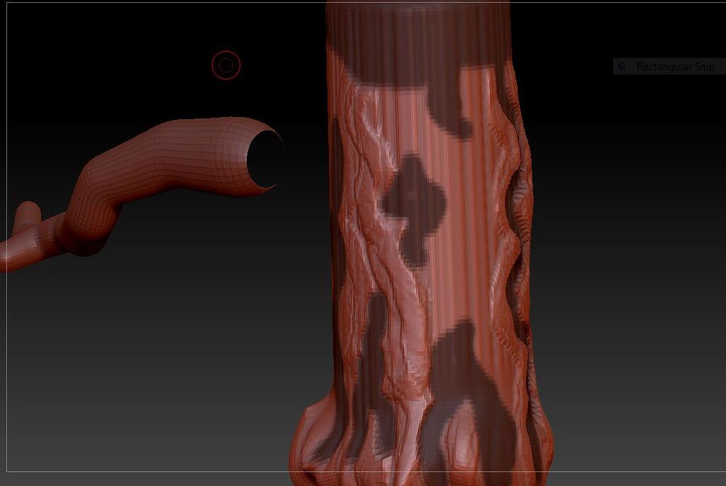 ZSphere to Adaptive skin Delete Hidden Geometry ZBrushCentral
