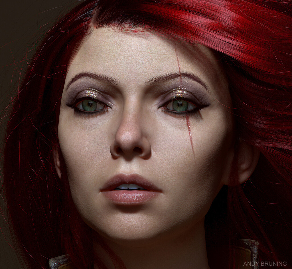 Katarina - League of Legends fan art - ZBrushCentral