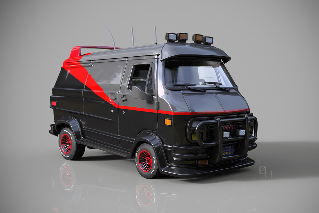 A-Team Van - ZBrushCentral