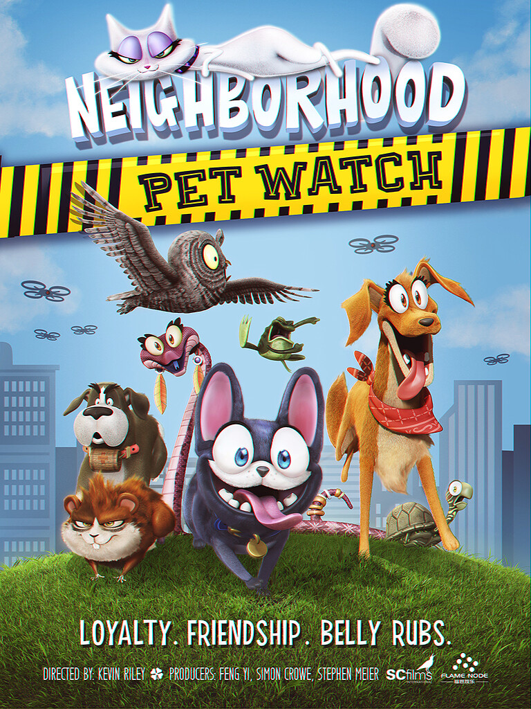 Neighborhood Pet Watch ZBrushCentral