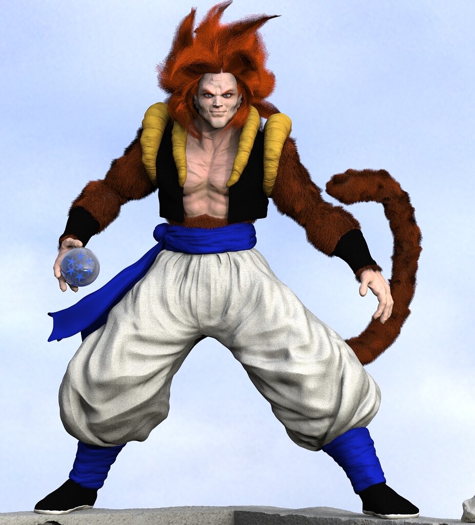 gogeta ssj4 pop