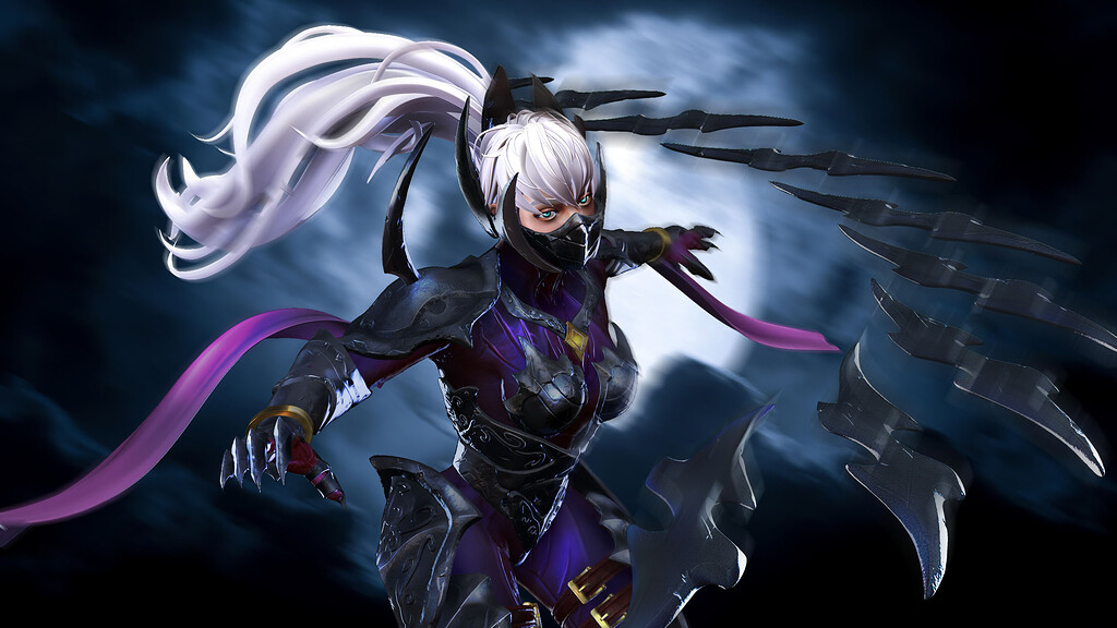 NightBlade Irelia ZBrushCentral