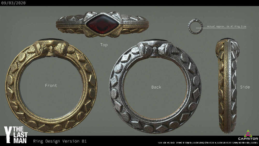 Y The Last Man Ring Design 01 Turns By Capritor