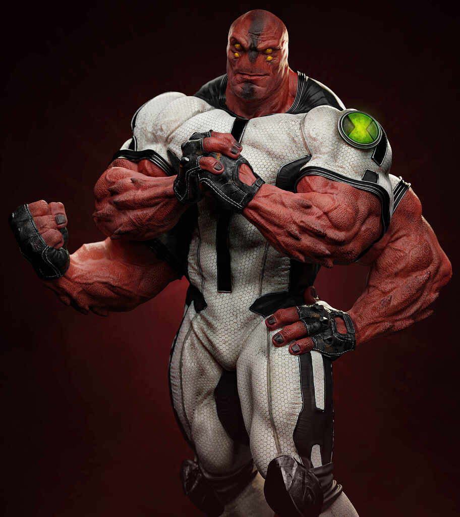 Four Arms Ben 10 ZBrushCentral