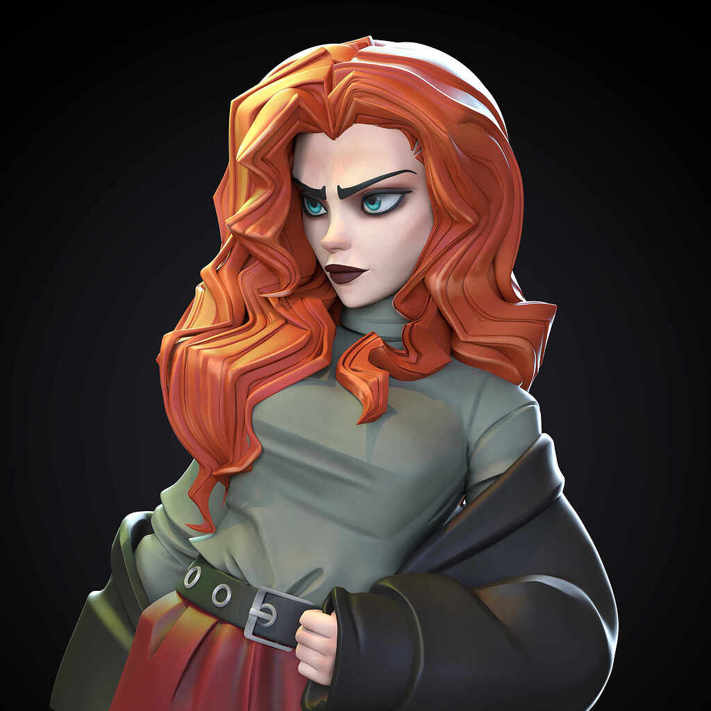 red-hair-zbrushcentral