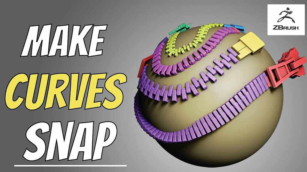 create curves from alphas zbrush