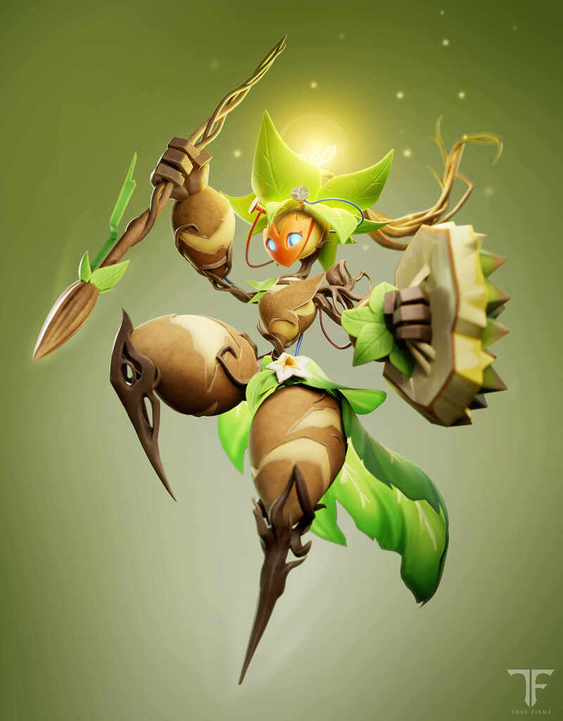 Potato Mandrake - ZBrushCentral