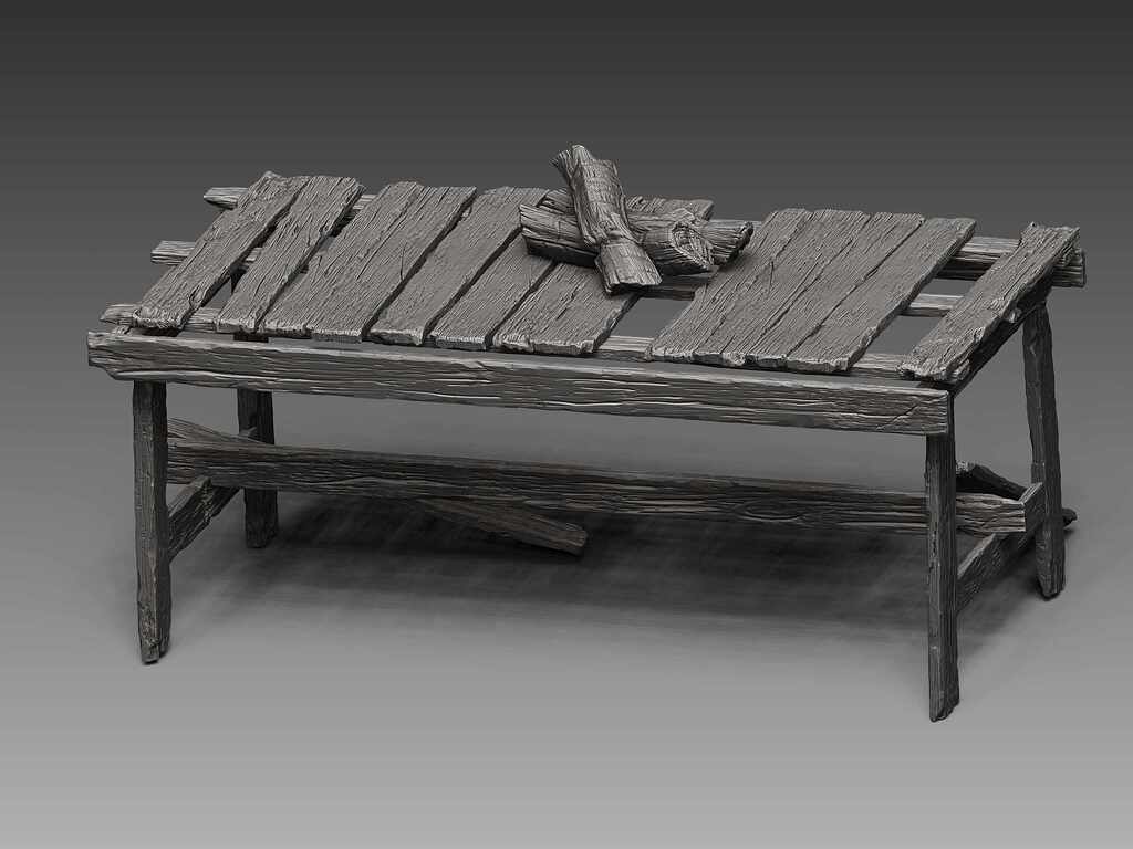 Second hand wooden table discount
