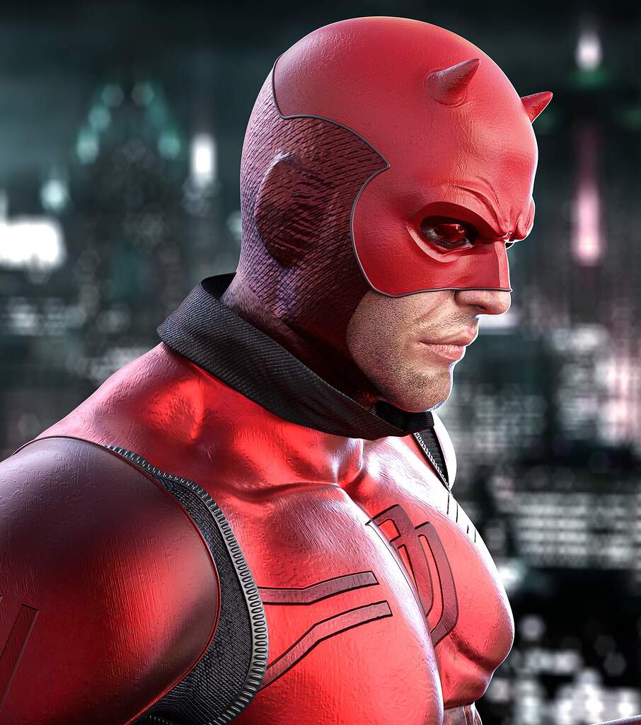 Daredevil fanart ZBrushCentral