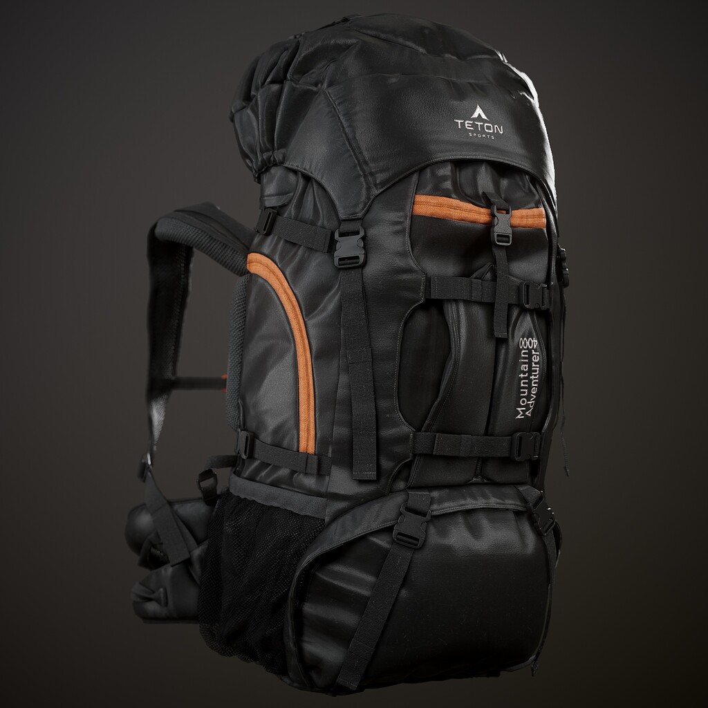 [THE MUSEUM VISITOR]★韓国人気★MESH MOUNTAINEERING BACKPACK Mesh Mountaineering backpack 기다려주신 더뮤지엄비지터의