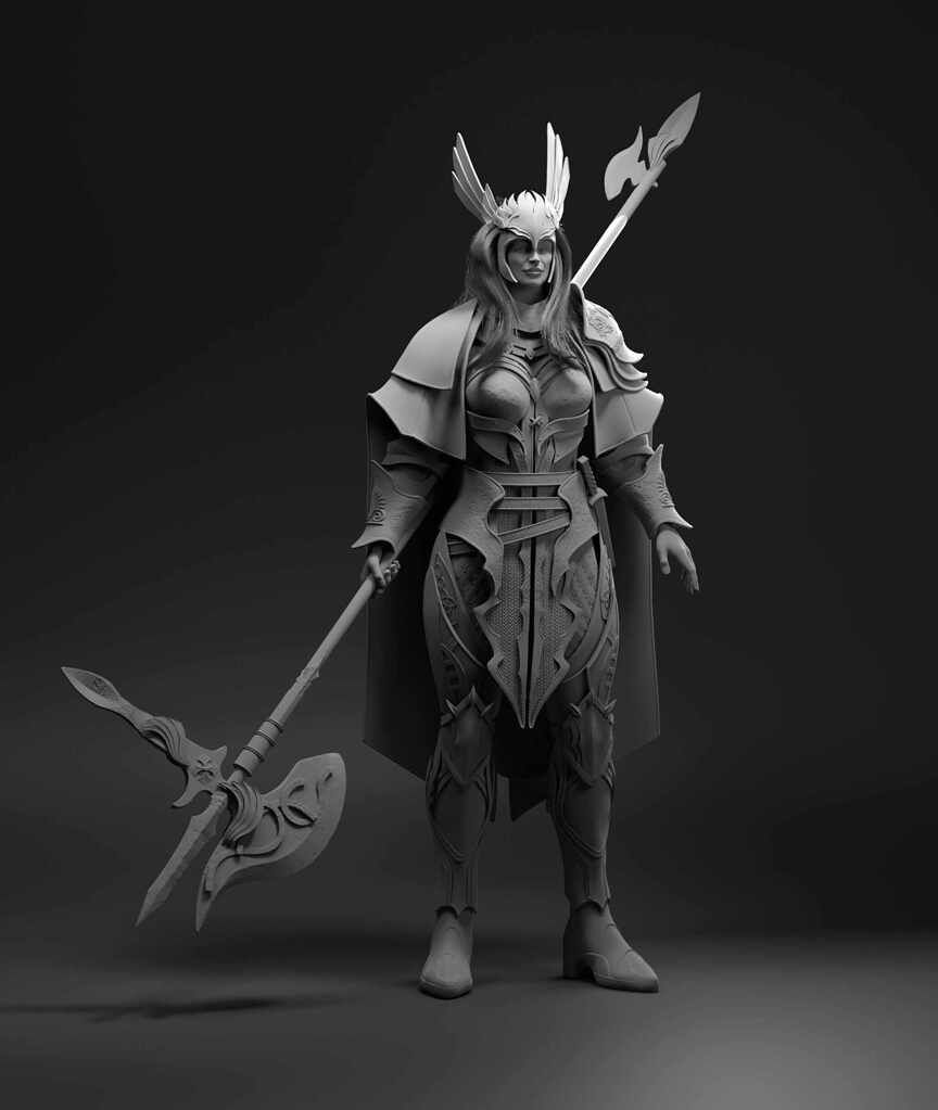 Valkyrie ZBrushCentral valkyrie-zbrushcentral