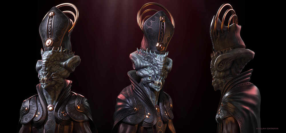 Alien Priest All - 2