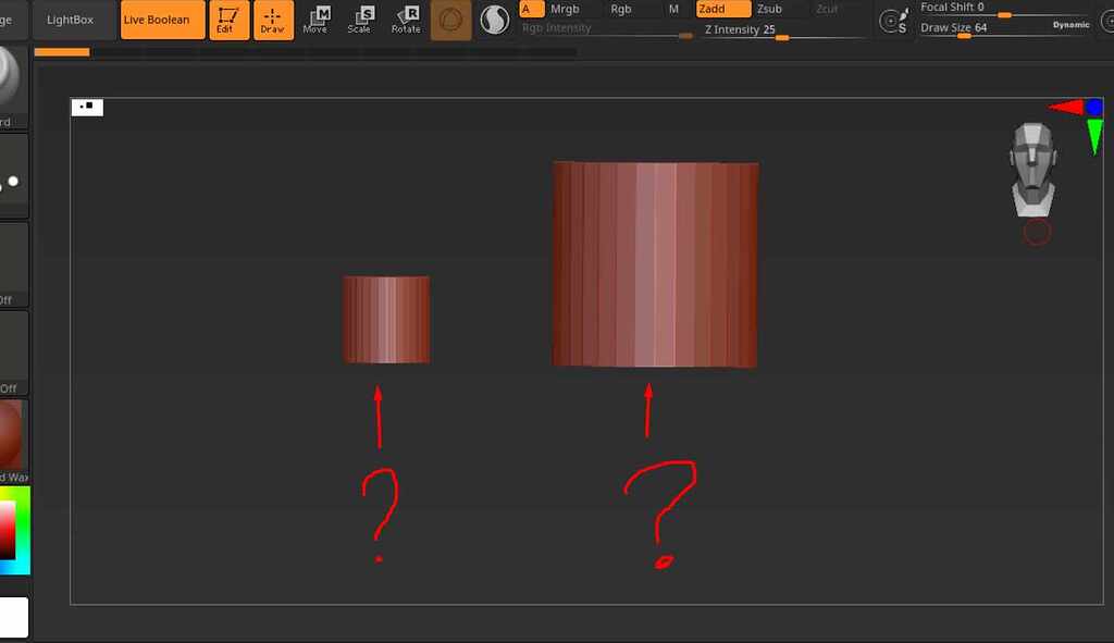 Help with ZBrush canvas and object resolution please! ZBrushCentral