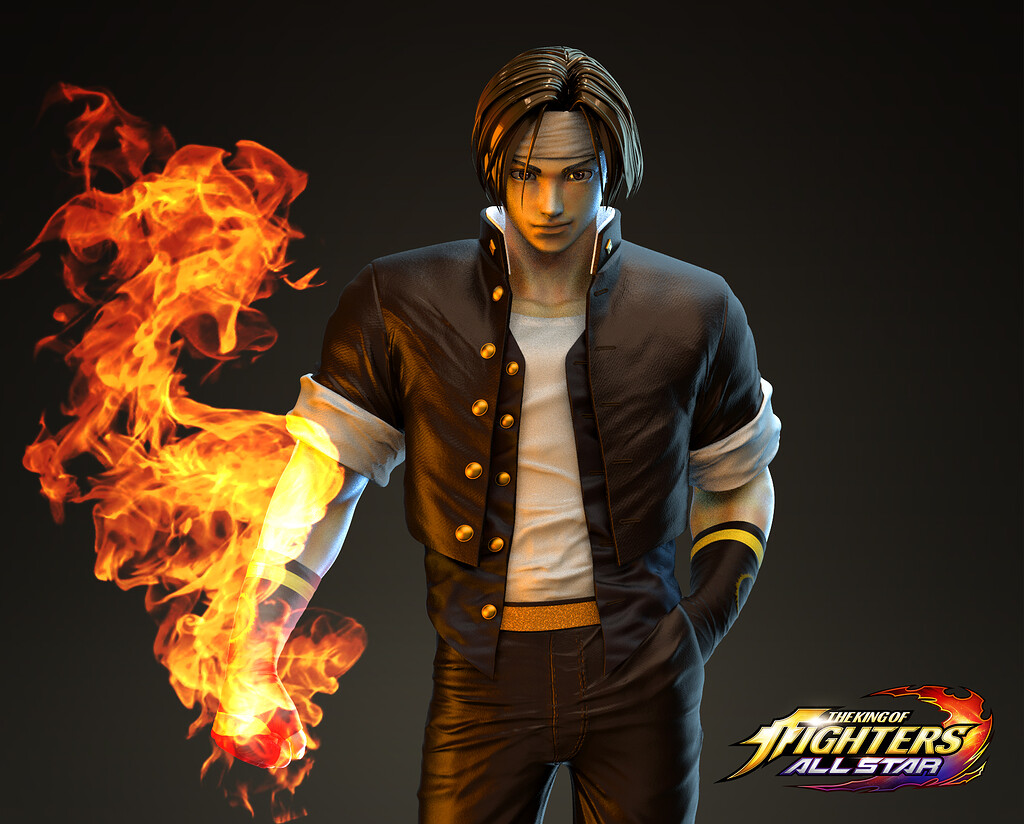 KOF] Kyo Kusanagi '94-'98 Fan Art - ZBrushCentral