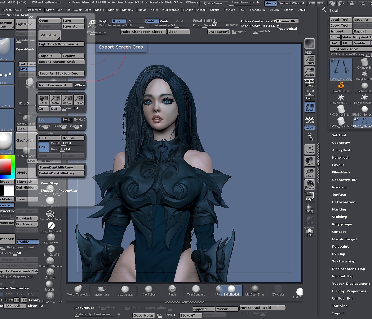 9vahid ahmadi zbrush workflow blue eyes girl.jpg
