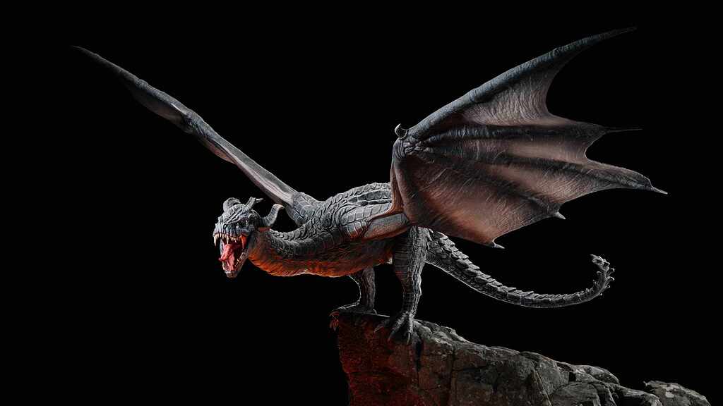 Dark Wyvern - ZBrushCentral