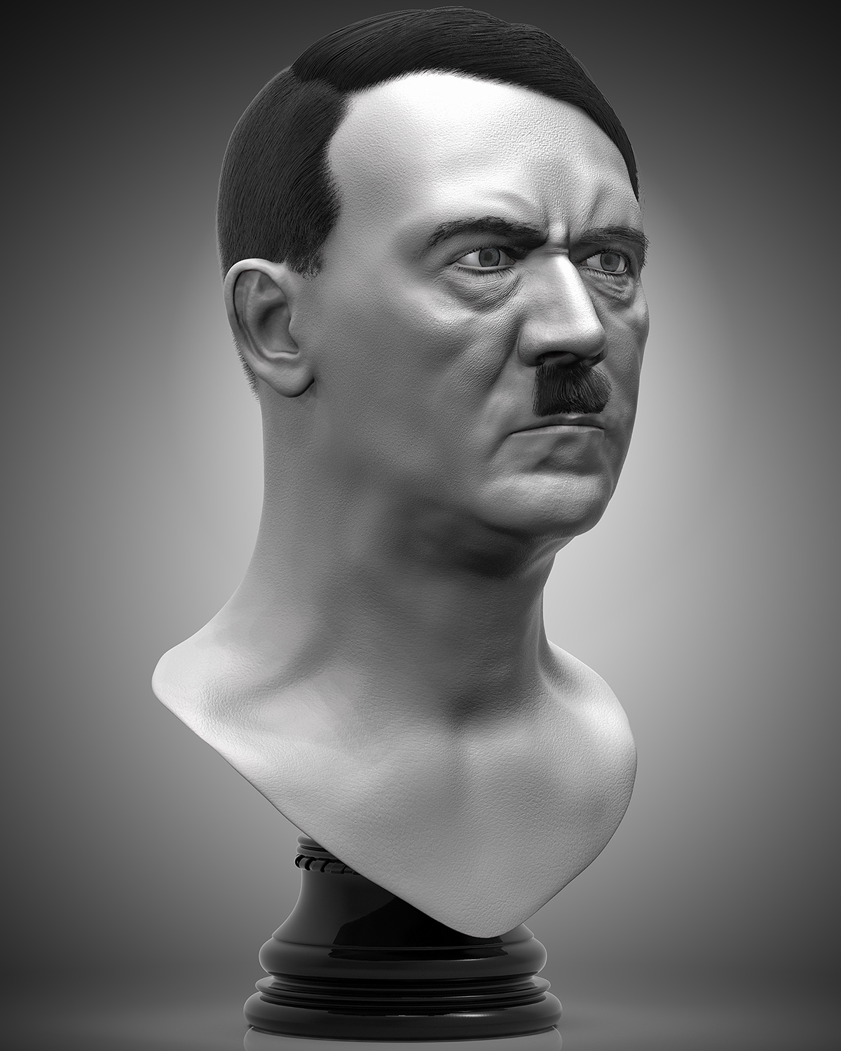 Bust of Adolf Hitler-Created by Esfandiyar Ebadi- Any kind of changes or misuse by any group or .jpg