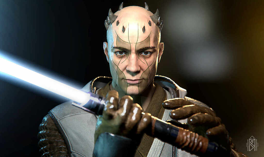 Star Wars: Dual of the Fates, Zabrak Jedi/Sith - ZBrushCentral