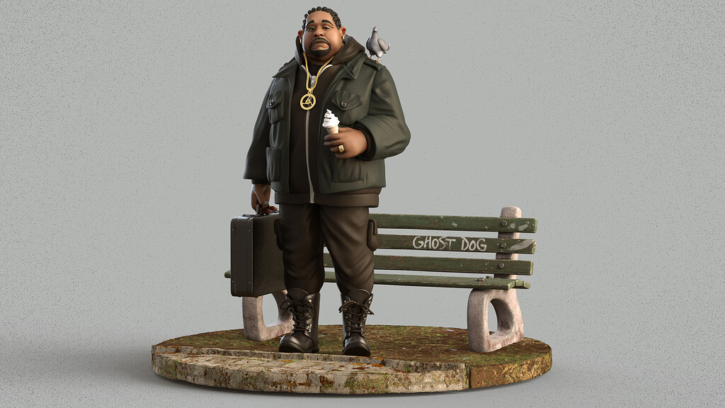 Ghost Dog - ZBrushCentral