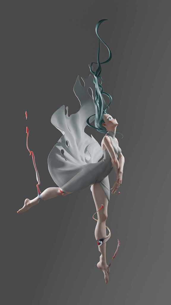 溶 解 ZBrushCentral