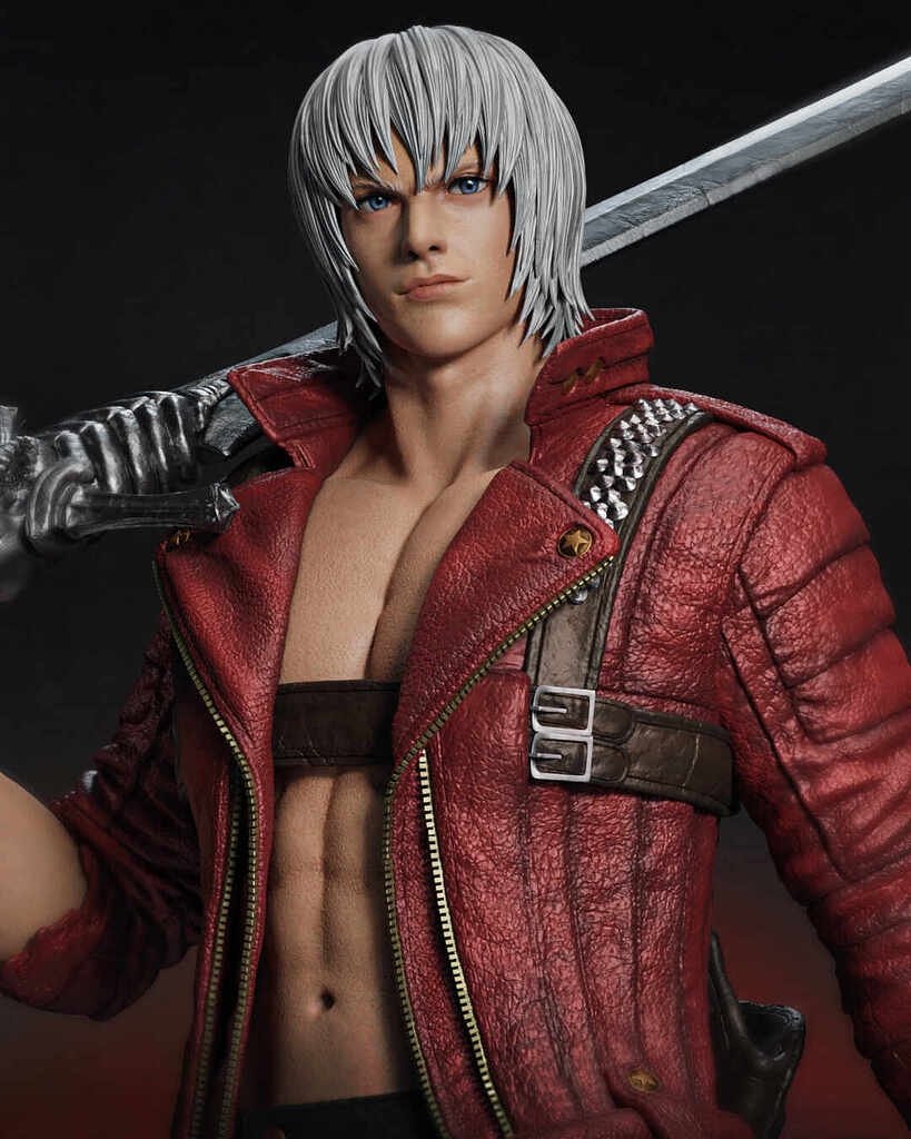 Dante Devil May Cry Zbrushcentral