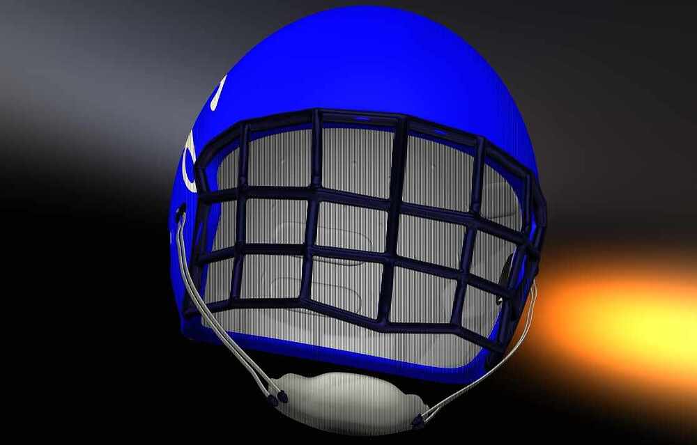 football helmet Zbrush2