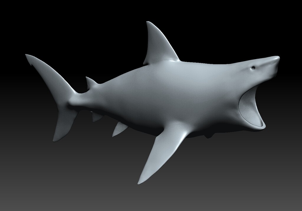 Giant White Shark　絶滅種　特大　完全体 Divers Swim with Biggest Great White Shark on Record | DMM