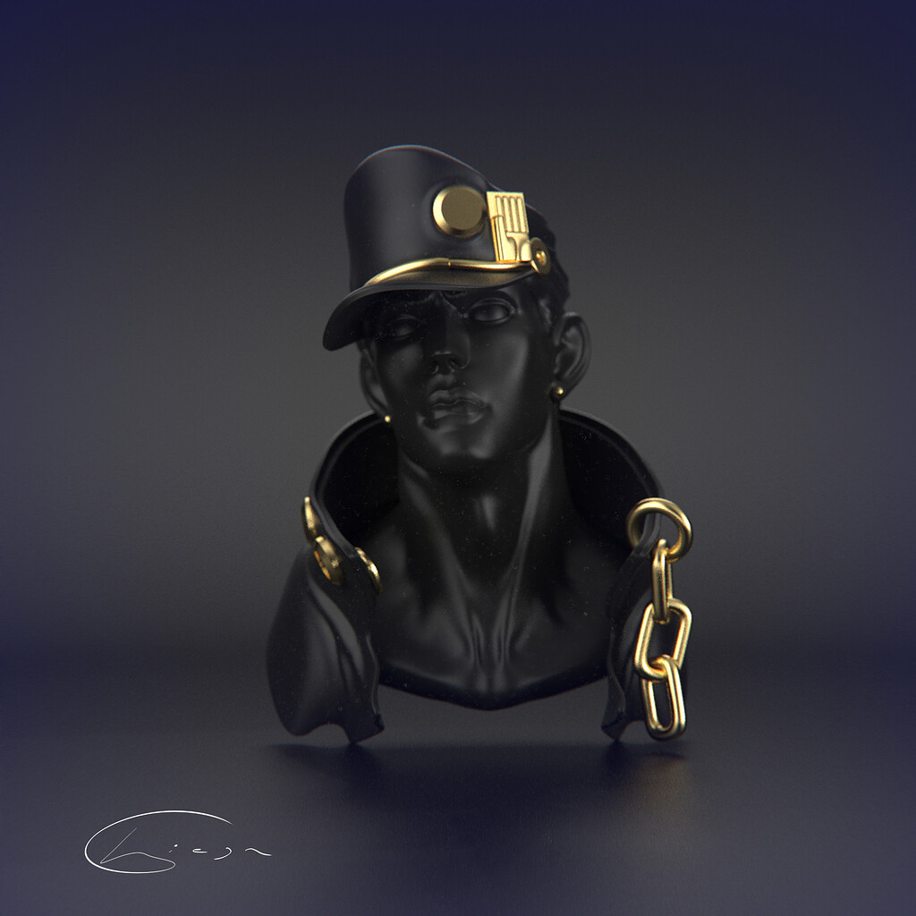 jotaro the brush