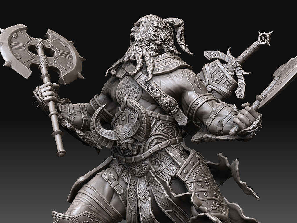 Barbarian... 9 by ivar_sn ZBrushCentral