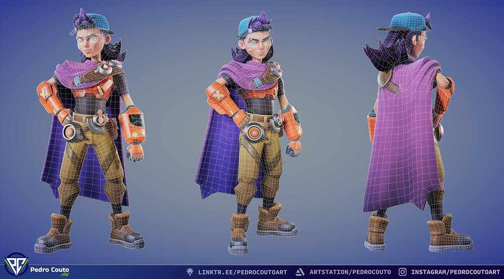 Kid_PoseWireframe_PedroCouto