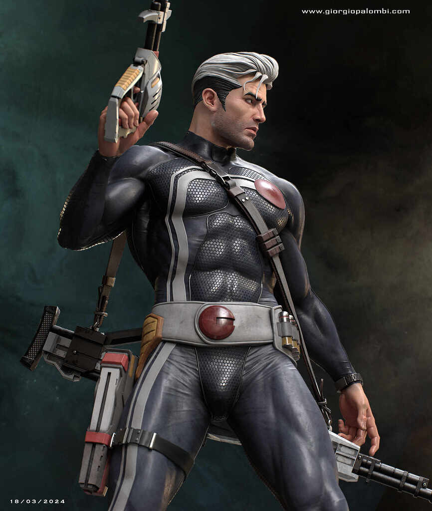 Nathan Never ZBrushCentral