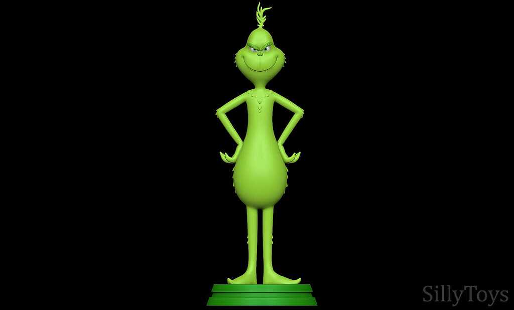 grinch free 3d model