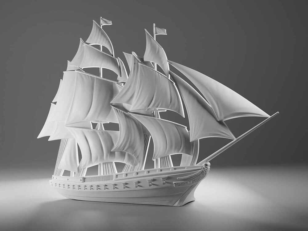 Sailing Ship Souvenir - Render 1