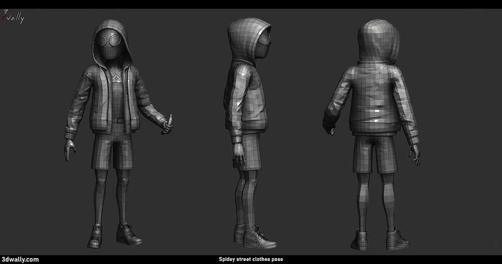 15-ayo-spidey-street-clothes-pose-wireframe