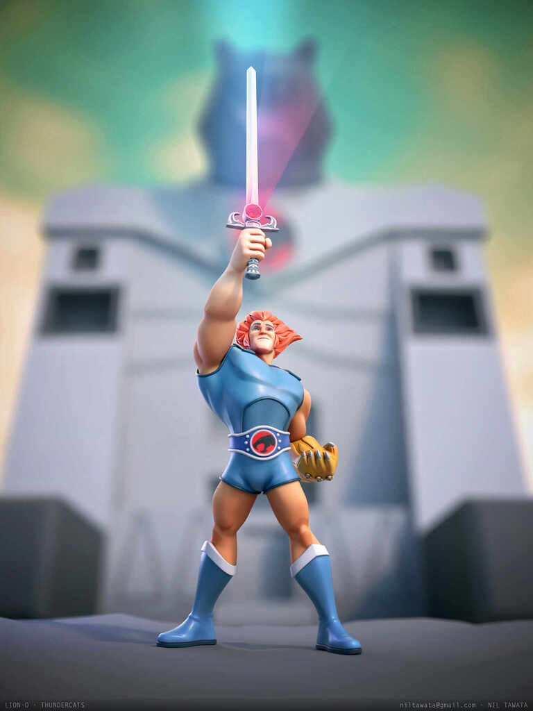 ThunderCats Lion-O - ZBrushCentral
