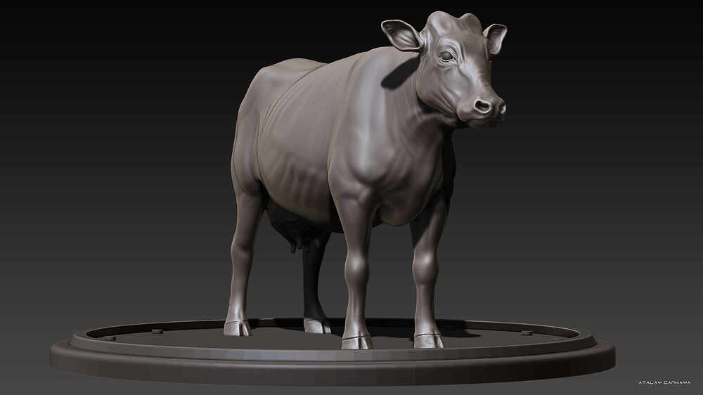 Cow - Clay 1