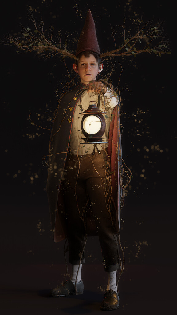 Beast Wirt Over The Garden Wall ZBrushCentral