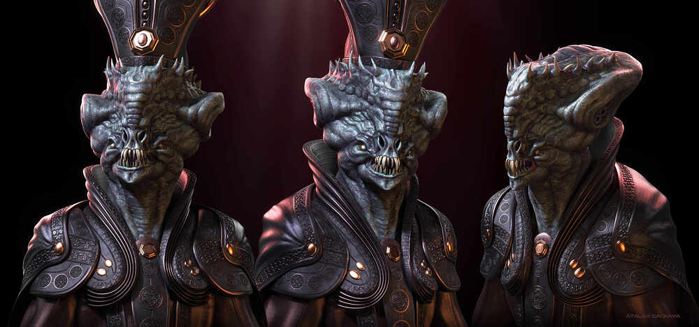 Alien Priest All - 1