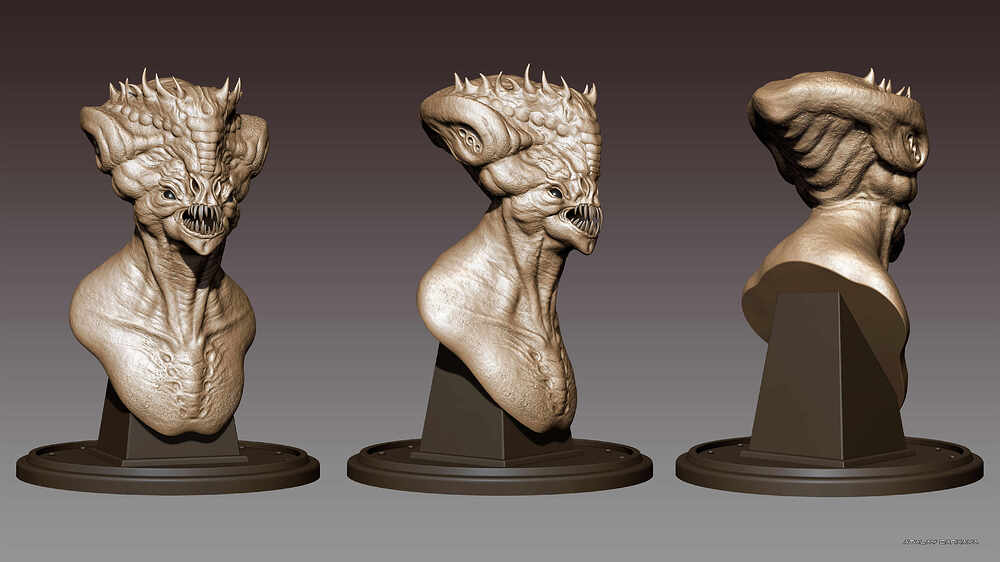 Alien Priest - Clay 2