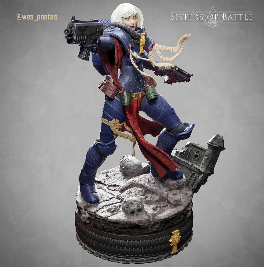 Sisters Of Battle - Adepta Sororitas - WARHAMMER40K