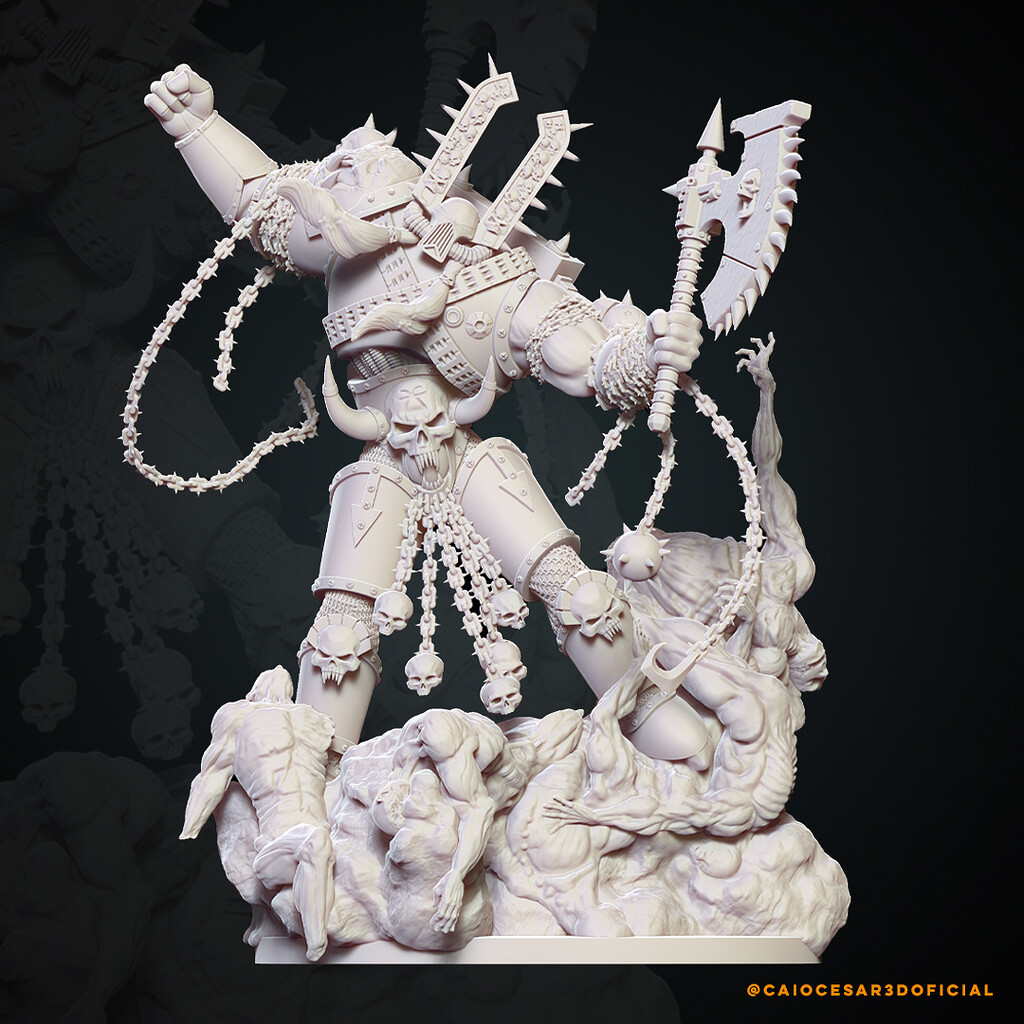 Khârn The Betrayer ZBrushCentral