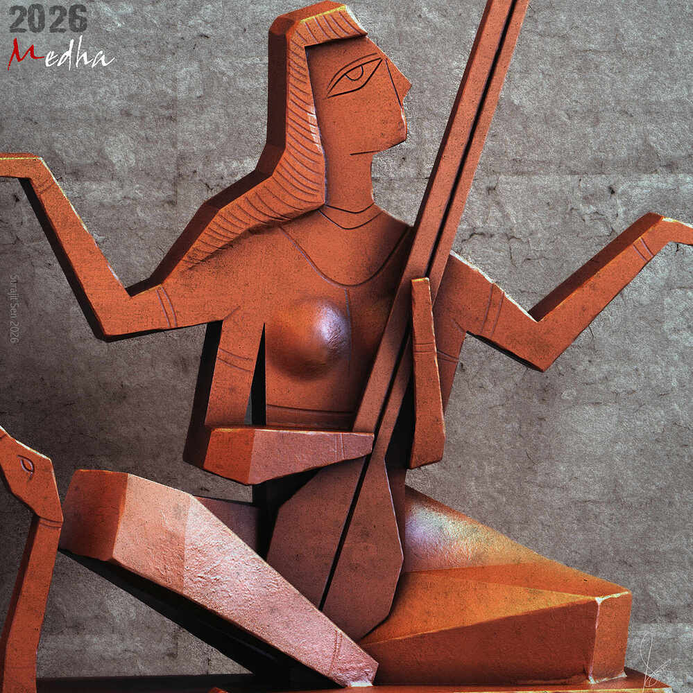 Medha – Intelligence_Digital_SCulpture_SurajitSen_Jan2026_C