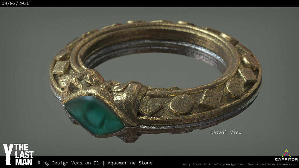 Y The Last Man Ring Design 01 By Capritor