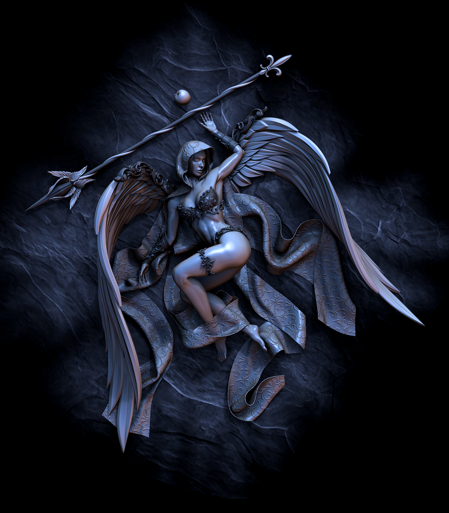 Fallen Angel - ZBrushCentral