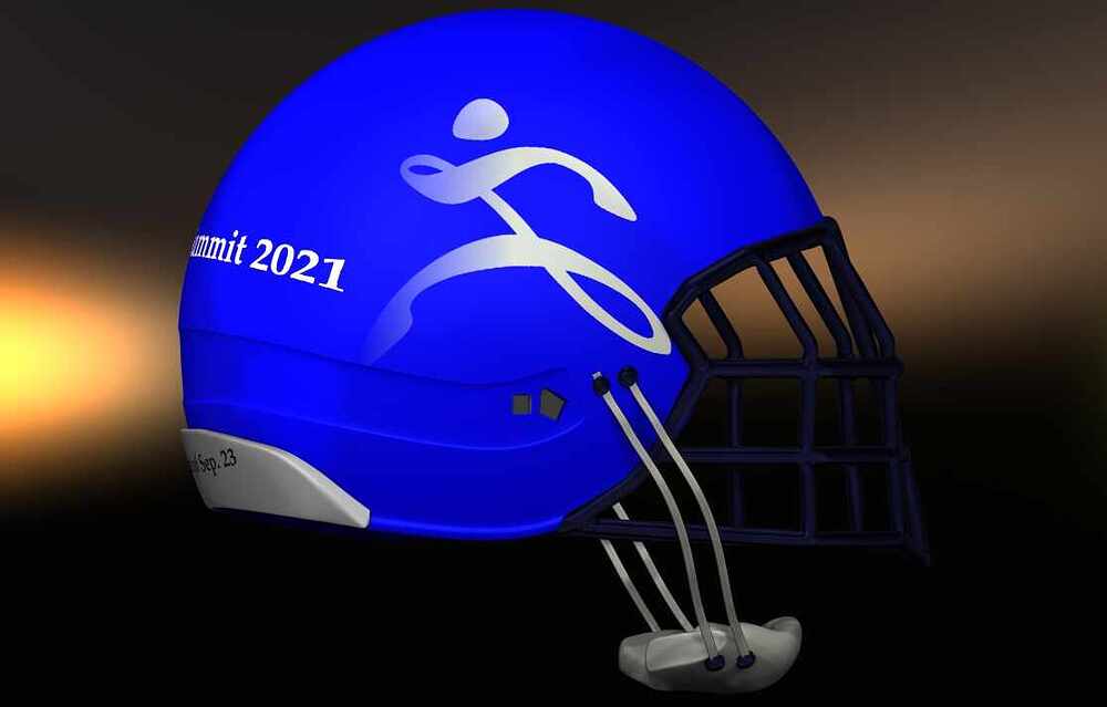 football helmet Zbrush3