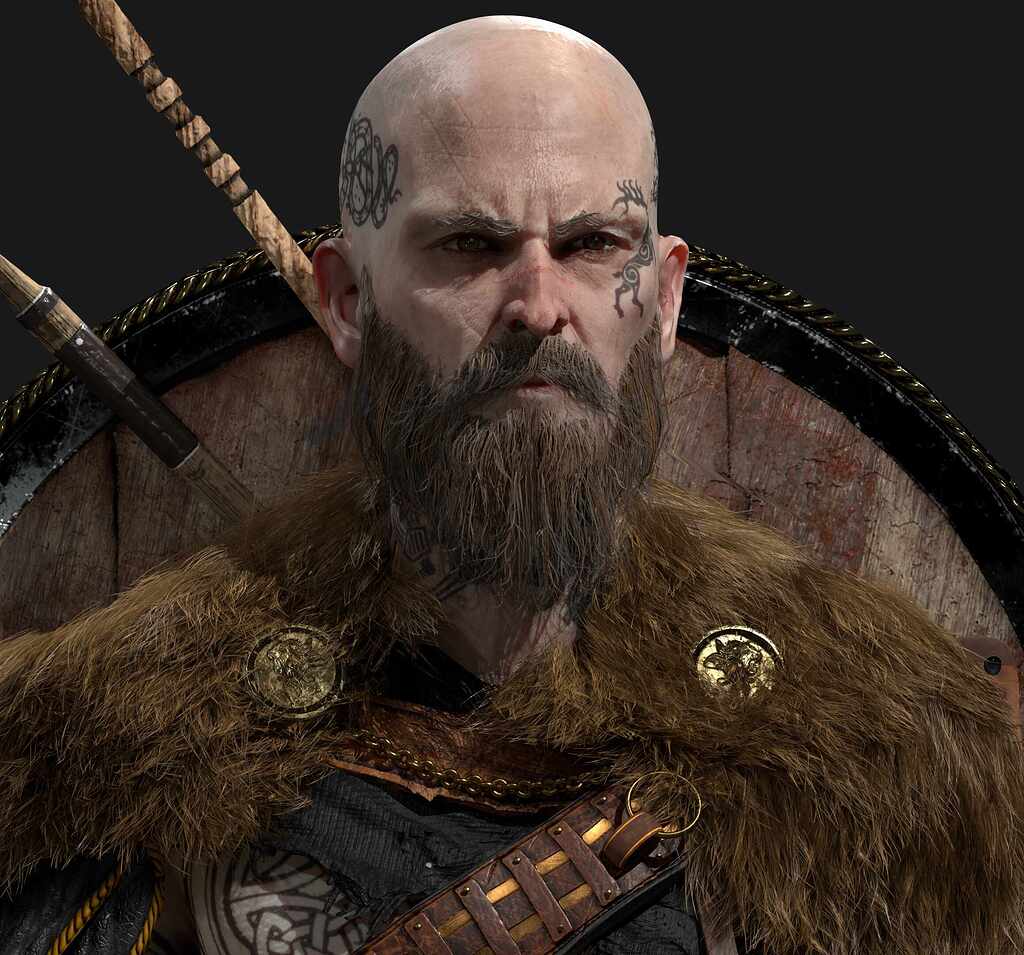 Ulf, The Black Blade Realtime ZBrushCentral