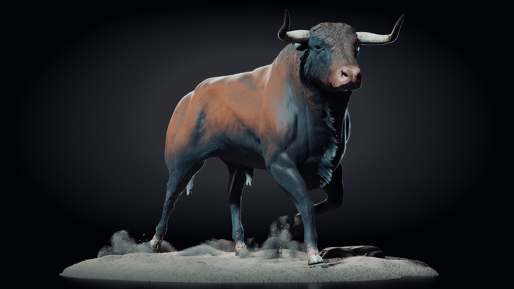 The Spanish Bull ZBrushCentral The Spanish Bull ZBrushCentral